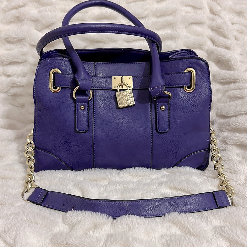Royal Purple Charming Large Purse